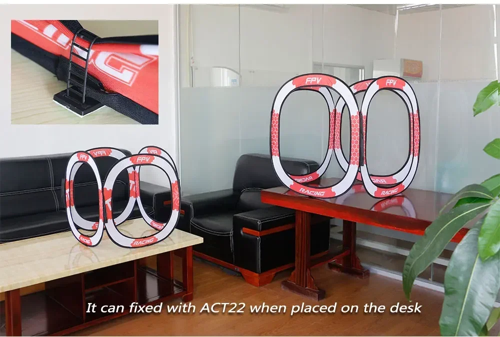 LDARC 780x780 мм Складные FPV- – обзор и цена Drone Racing Flag